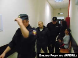 Александр Горбунов в суде 9 сентбяря 2015 года