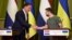 UKRAINE – President of Ukraine Volodymyr Zelenskyi and Prime Minister of the Netherlands Mark Rutte. Kyiv, July 11, 2022