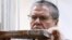 RUSSIA  -- Russian former Economy Minister Aleksei Ulyukayev, who was with accepting a bribe, attends a court hearing in Moscow, October 3, 2017