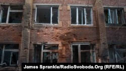 Донецкий госпиталь после обстрела