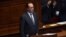 Франсуа Олланд обращается к обеим палатам французского парламента