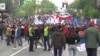 Сербия протестует против новоизбранного президента
