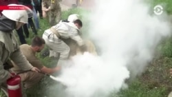 Итоги дня: человек-факел перед Минобороны и 30 дней безвиза в Беларуси