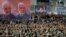 IRAN -- Iranians chant slogans during friday prayers in the capital Tehran, January 17, 2020