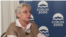 Leyla Yunus speaks to Currenttime.tv during Forum 2000 in Prague in October 2018 