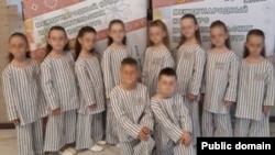 Танцевальный коллектив "Звездочки" детского сада № 3 из города Ошмяны