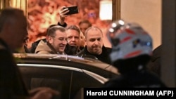 Cекретарь Совета национальной безопасности и обороны Украины Рустем Умеров в Женеве, 26 февраля 2025 года