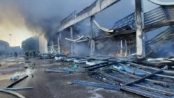 Последствия ракетного удара по торговому центру в Кременчуге 27 июня 2022 года