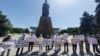 В Казахстане в день рождения Назарбаева задержали более десятка сторонников Демпартии во время их акции "Преступления Нурсултана"