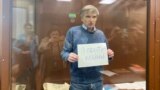 Алексей Горинов в Мещанском районном суде Москвы 21 июня 2022 года. Фото: Александра Астахова для "Медиазоны"