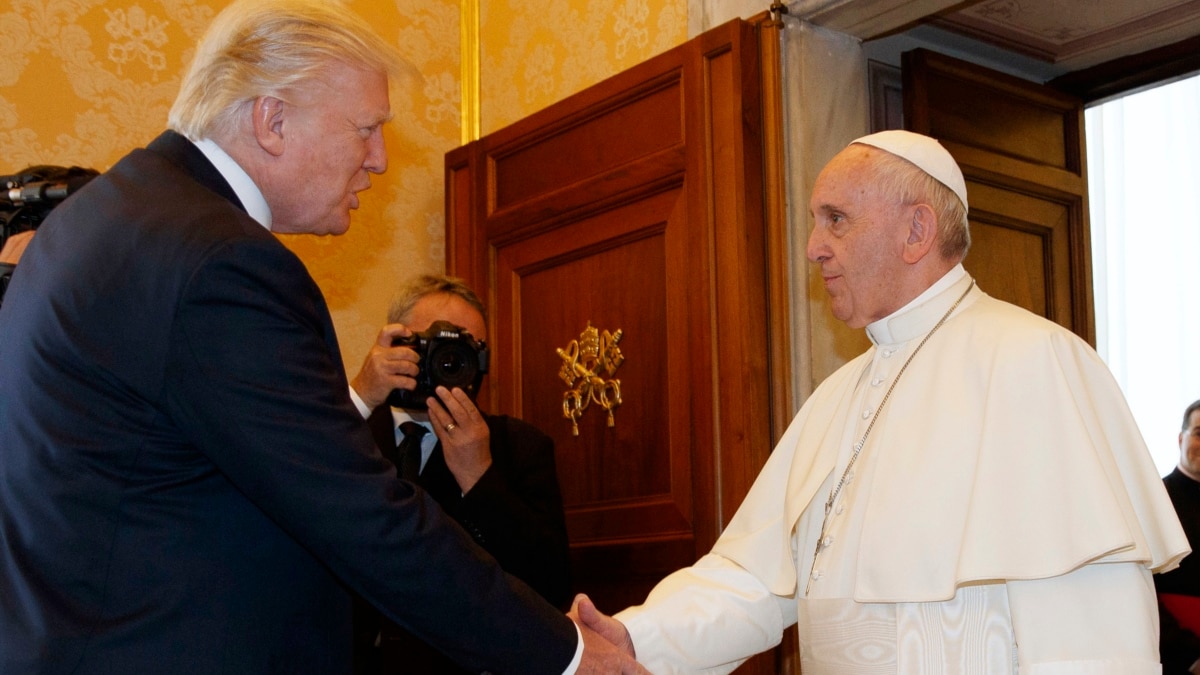 28 минут – это очень мало". Что нужно знать о встрече Трампа и папы римского