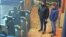 U.K. -- Suspects Aleksandr Petrov (R) and Ruslan Boshirov stand at Salisbury train station, March 3, 2018