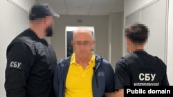 Задержанный бывший российский "министр". Фото СБУ