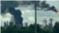Russia. Attack on a Moscow oil refinery, June 16