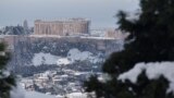 Циклон "Медея" засыпал Грецию снегом