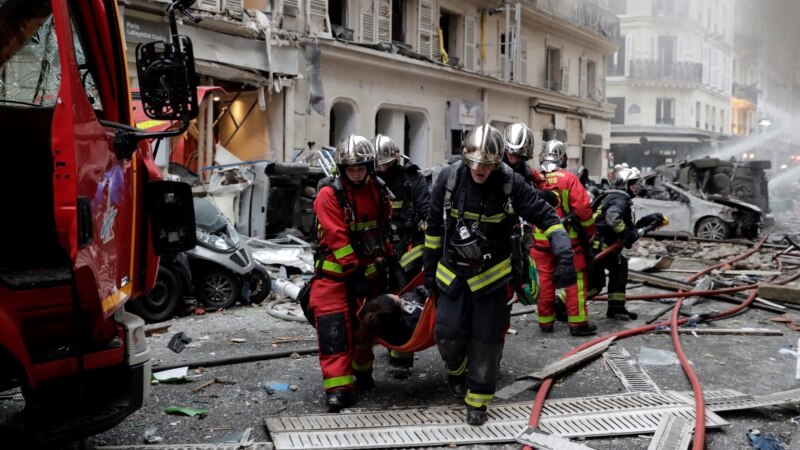 В Париже произошел мощный взрыв в булочной, 3 человека погибли, ранены более сорока