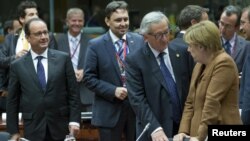 Перед началом экстренного саммита ЕС. 23 сентября 2015 г.