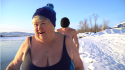 Siberian Ice Swimmer Shows How To Love Life At 70