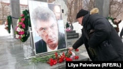 Акция памяти Бориса Немцова в Новосибирске