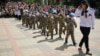 В Пятигорске прошел парад "дошкольных войск"