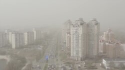 Киев заволокло дымом от лесных пожаров