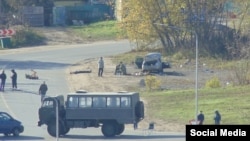 Операция по захвату террористов в Нижнем Новгороде, фото Александр Худяков 