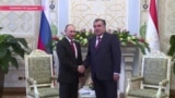В Душанбе встретились Рахмон и Путин