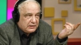 RUSSIA -- MOSCOW, OCTOBER 16, 2007. Soviet dissident Vladimir Bukovsky giving his on-air interview on Ekho Moskvy Radio.