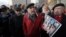 Лев Пономарев на акции протеста в Москве