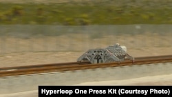 Первый тест технологии Hyperloop в Неваде, США