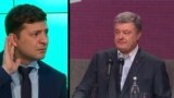 Схемы: как Порошенко и Зеленский отвечали на неудобные вопросы