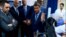 Russia - Experiment on a live dog in front of Alexandar Vucic and Dmitry Rogozin