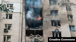 Последствия ударов по Киеву 25.09.26