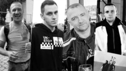 Слева направо: Александр Тарайковский, Александр Вихор, Геннадий Шутов, Роман Бондаренко