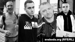 Слева направо: Александр Тарайковский, Александр Вихор, Геннадий Шутов, Роман Бондаренко