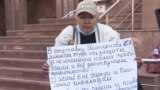 Nur-Sultan people with disabilities protests 