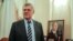 Russia -- Russian Prosecutor-General Yury Chaika looks on during an interview with the TASS news agency in Moscow, January 31, 2017