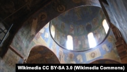 Фрески XII века в Спасо-Преображенском соборе Мирожского монастыря, Псков