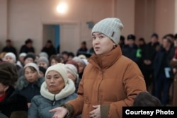 Коллектив лампового завода на встрече с зампредседателя правительства Кыргызстана. Майлуу-Суу, 2 января 2026 года