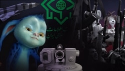 В коллаже использованы фрагменты мультфильмов, анимированных при участии студии "Скайфрейм"