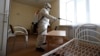 Дезинфекция помещения в санатории после окончания карантинного периода в Богандинском, Тюменская область, 21 февраля 2020 года