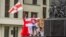 BELARUS – During a protest against the regime of Alexander Lukashenko. Minsk, August 15, 2020