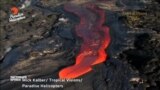 Из склона вулкана Килауэа на Гавайях вырвался поток лавы