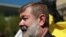 RUSSIA -- Video blogger Vyacheslav Maltsev takes part in a Russian opposition rally in Moscow, May 6, 2017