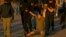Grab: Belarus -- demonstrator detained, Minsk, 24Aug2020 