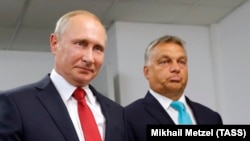 Путин и Виктор Орбан