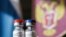 RUSSIA -- Containers with a newly registered vaccine against coronavirus by Russian Scientific and Research Center of Epidemiology and Microbiology, named after Gamaleya, are presented in in Moscow, August 11, 2020