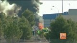 Десять человек погибли при падении греческого истребителя на базе НАТО в Испании