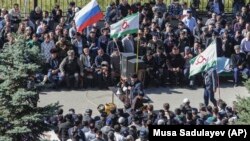 Протесты в Ингушетии 