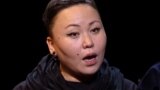 Kyrgyzstan, Bishkek - Kartina maslom guests, Altyn Kapalova 